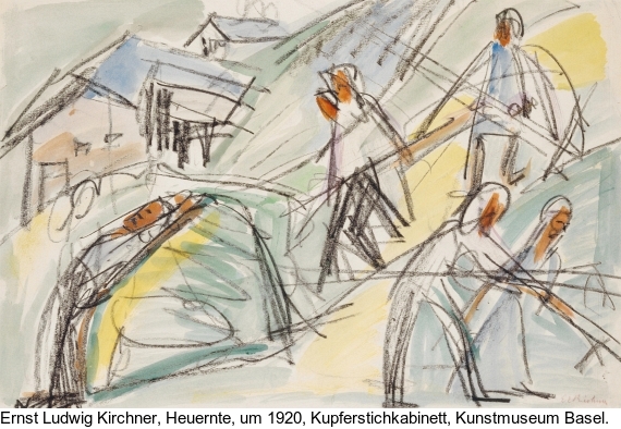Ernst Ludwig Kirchner - Heuernte - Weitere Abbildung