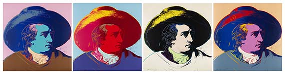 Andy Warhol - Goethe - Weitere Abbildung