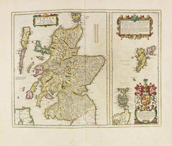 Joan Blaeu - Geographiae Blavianae volumen sextum ... Scotia (&) Hibernia