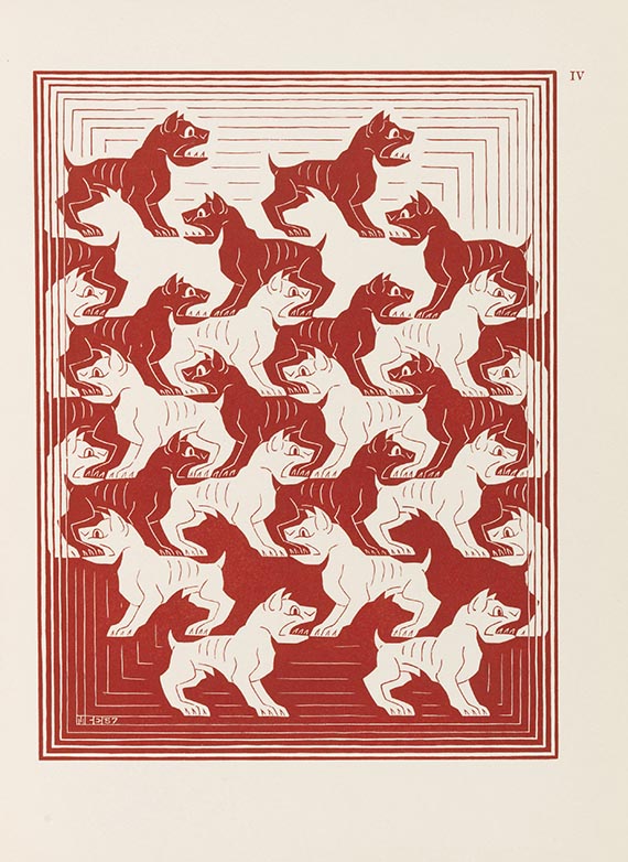 Maurits Cornelis Escher - Regelmatige Vlakverdeling - Weitere Abbildung