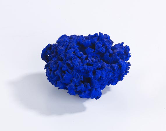 Yves Klein - Éponge bleu