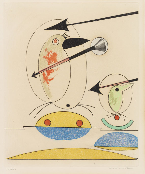 Max Ernst - Oiseaux en Péril - Weitere Abbildung
