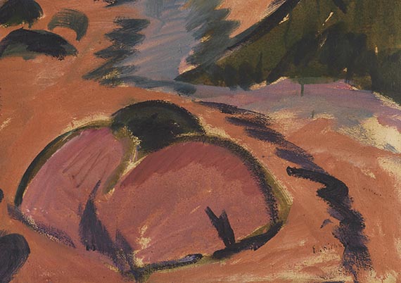 Ernst Ludwig Kirchner - Fehmarnküste mit Leuchtturm - Weitere Abbildung