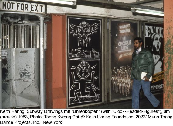 Keith Haring - Subway Drawing - Weitere Abbildung