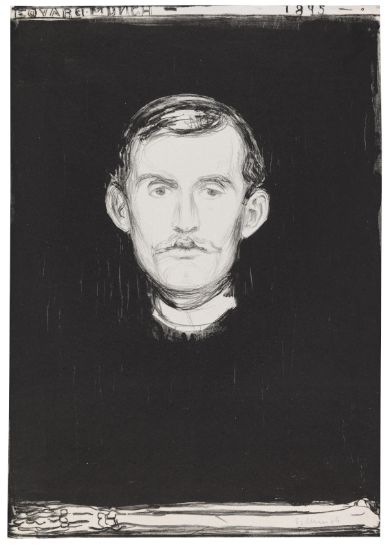 Edvard Munch - Selbstporträt