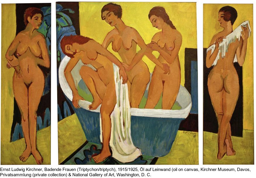 Ernst Ludwig Kirchner - Akt im Tub - Weitere Abbildung