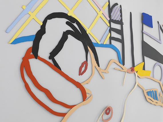 Tom Wesselmann - Monica nude with Lichtenstein - Weitere Abbildung