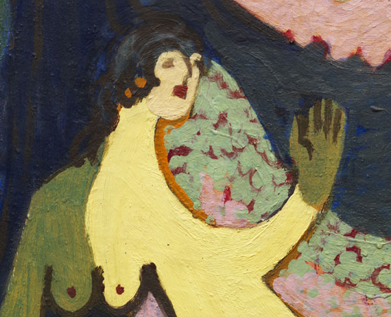 Ernst Ludwig Kirchner - Akte im Wald, kleine Fassung - Weitere Abbildung
