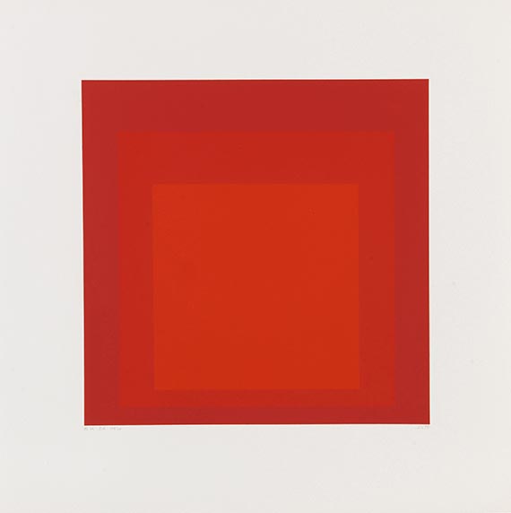 Josef Albers - 6 Bll.: Homage to the Square