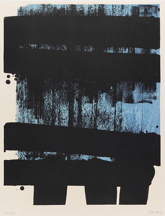 Pierre Soulages - Lithographie No. 36