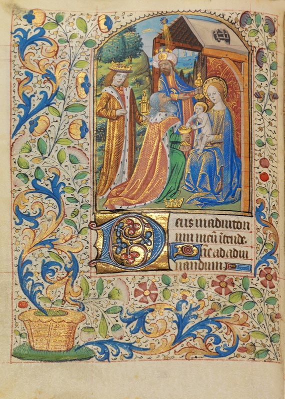  Stundenbuch - Stundenbuch-Manuskript zum Gebrauch von Rouen, um 1470 - Weitere Abbildung