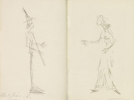 Alberto Giacometti - G. Lely, La Folie Tristan - Weitere Abbildung