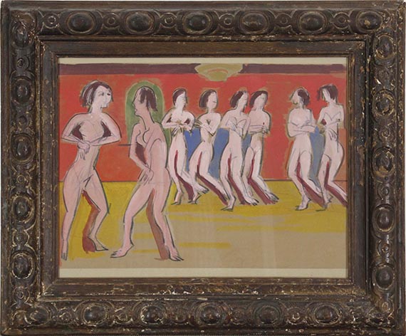 Ernst Ludwig Kirchner - Tanzschule Wigman