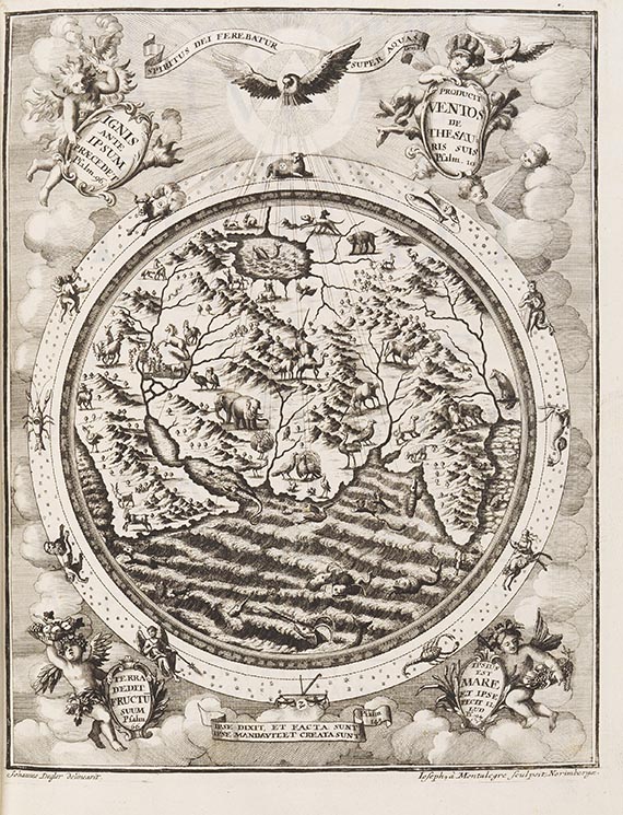 Heinrich Scherer - Atlas novus exhibens orbem terraqueum. 3 Bände - Weitere Abbildung