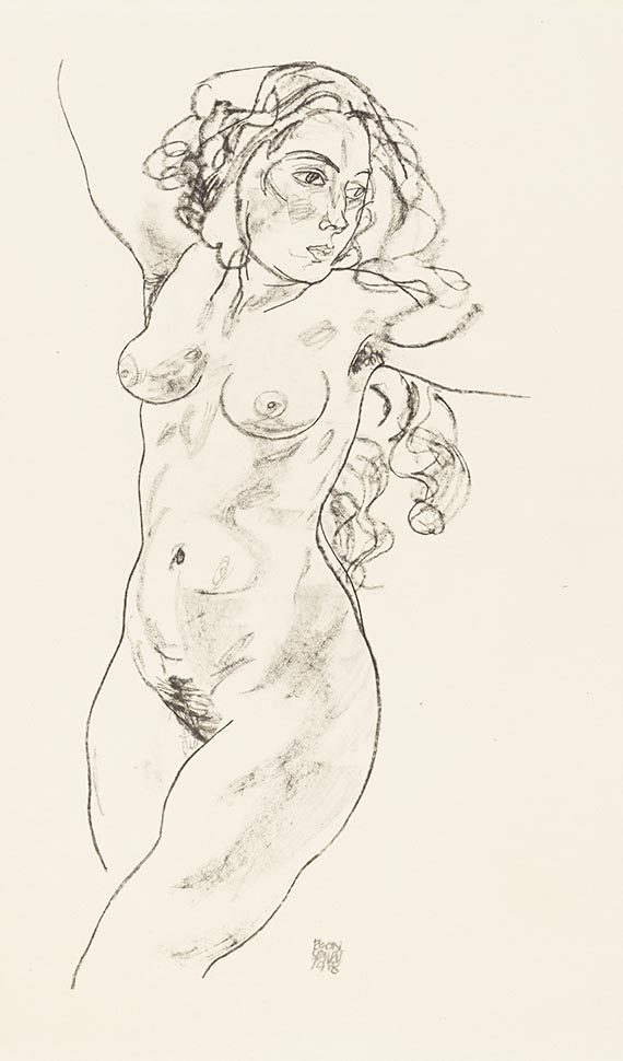 Egon Schiele - Handzeichnungen - Weitere Abbildung