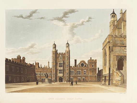 Rudolf Ackermann - The History of Colleges of Winchester, Eton and Westminster
