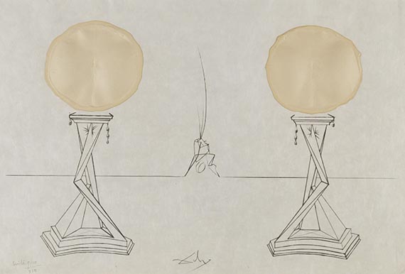 Dalí - Dix recettes d'immortalité, Suite von 11 Graphiken