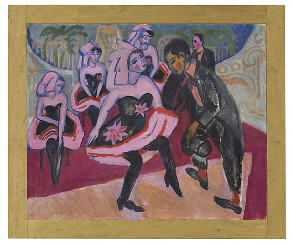 Ernst Ludwig Kirchner - Tanz im Varieté