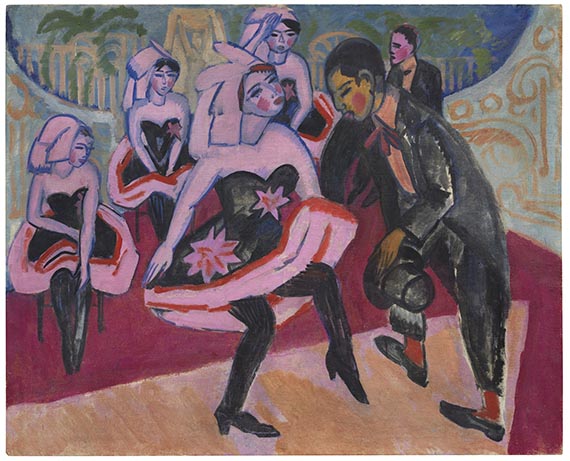 Ernst Ludwig Kirchner<br />Tanz im Varieté, 1911