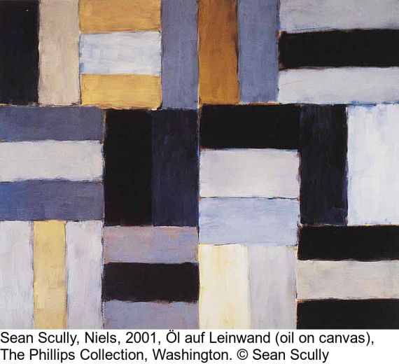 Sean Scully - Wall of Light Green Grey