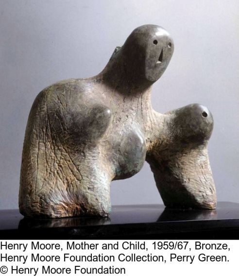 Henry Moore - Working Model for Sheep Piece