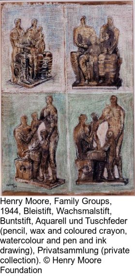 Henry Moore - Family Group - Weitere Abbildung