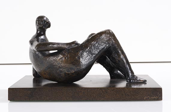 Henry Moore - Maquette for Reclining Figure: Angles - Rückseite