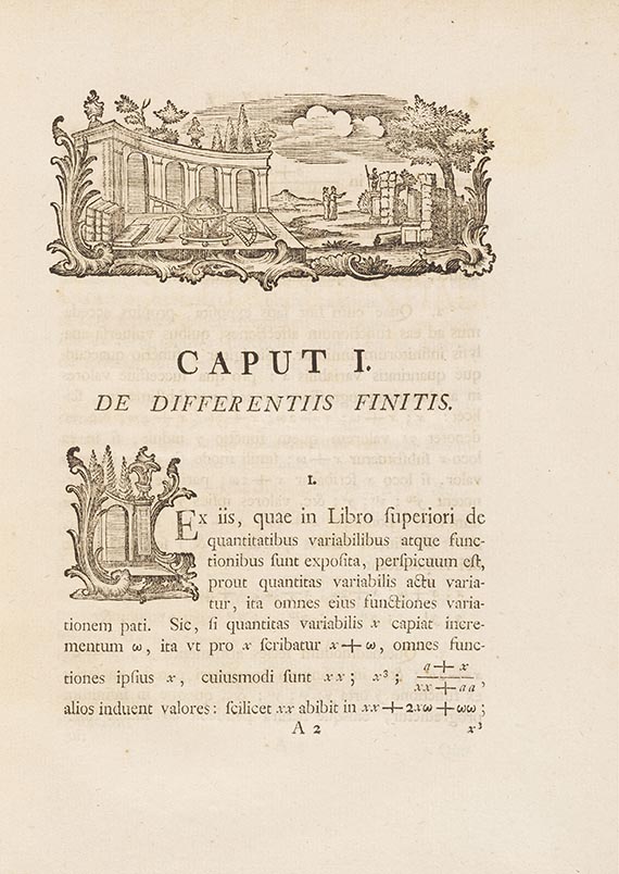 Leonhard Euler - Institutiones calculi differentialis