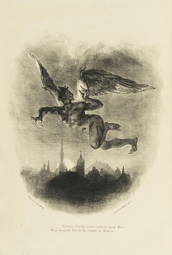 Eugène Delacroix - Faust