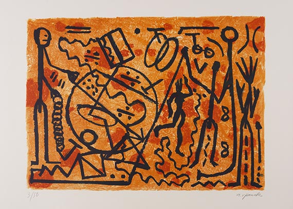 A. R. Penck (d.i. Ralf Winkler) - Expedition to the Holyland - Weitere Abbildung