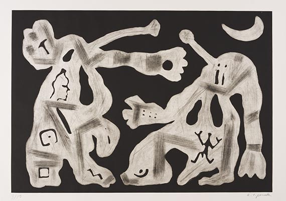 A. R. Penck (d.i. Ralf Winkler) - Expedition to the Holyland - Weitere Abbildung