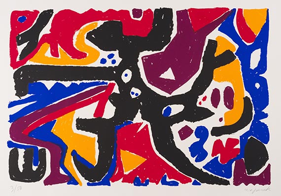 A. R. Penck (d.i. Ralf Winkler) - Expedition to the Holyland - Weitere Abbildung