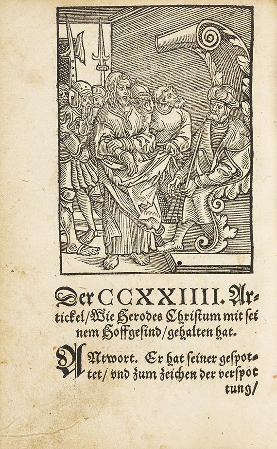 Veit (auch Vitus) Dietrich - Passio oder Histori vom leyden Christi Jesu unsers Heylands