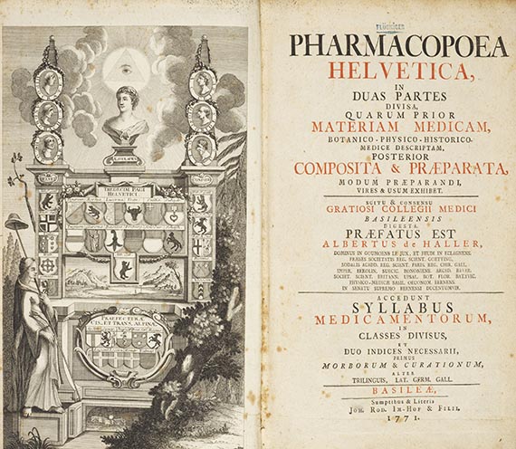 Albrecht von Haller - Pharmacopoea Helvetica