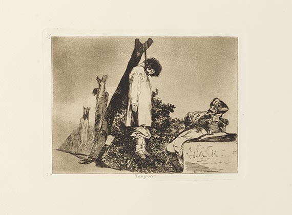 Francisco de Goya - Los desastres de la guerra - Weitere Abbildung