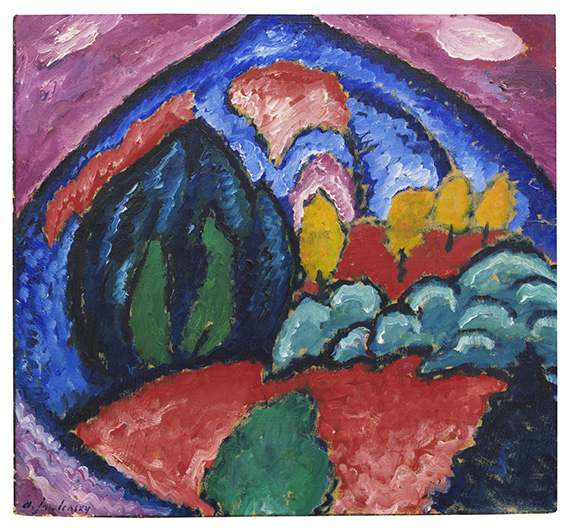 Alexej von Jawlensky - Berg in Oberstdorf