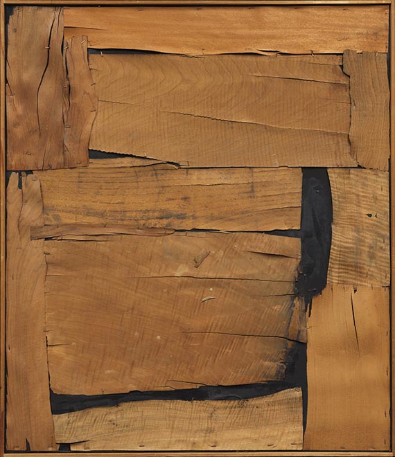 Alberto Burri - Legno P 1 - Rahmenbild