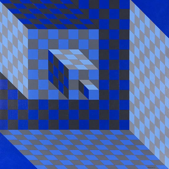 Victor Vasarely - Felhoe