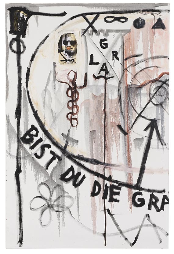 Jonathan Meese - Die Gralsfeigheit "Schwänzchen hoch" (zweiteilig) - Weitere Abbildung