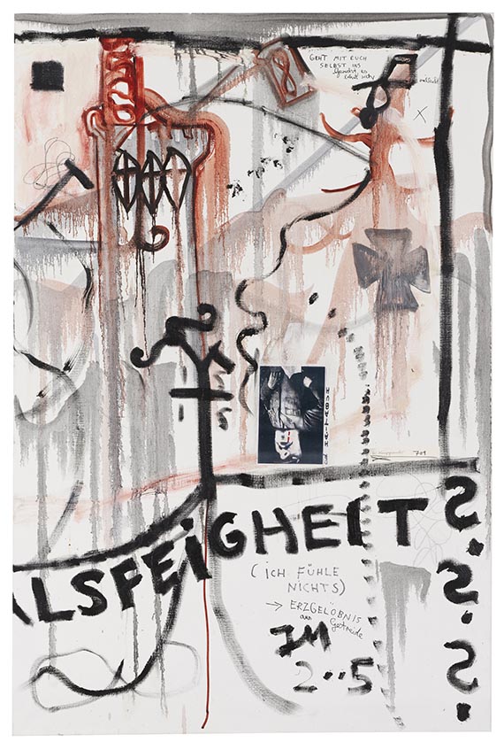 Jonathan Meese - Die Gralsfeigheit "Schwänzchen hoch" (zweiteilig) - Weitere Abbildung