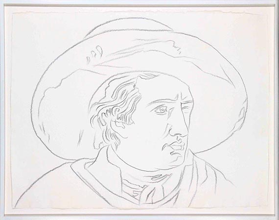 Andy Warhol - Goethe - Rahmenbild