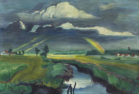 Pechstein - Verziehendes Gewitter