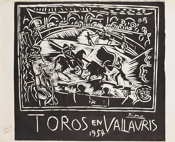 Pablo Picasso - Toros en Vallauris