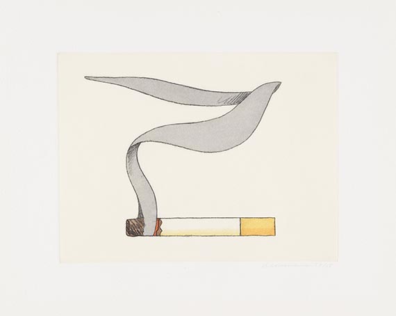 Tom Wesselmann - Smoking cigarette #2