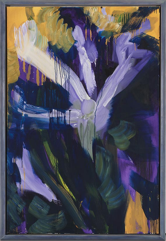 Rainer Fetting - Iris - Rahmenbild