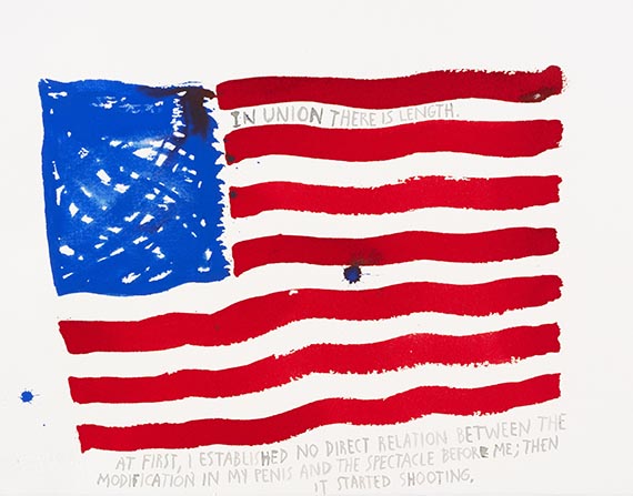 Raymond Pettibon - No Title (In union there)