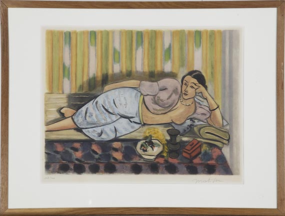 Henri Matisse - Odalisque au coffret rouge - Rahmenbild