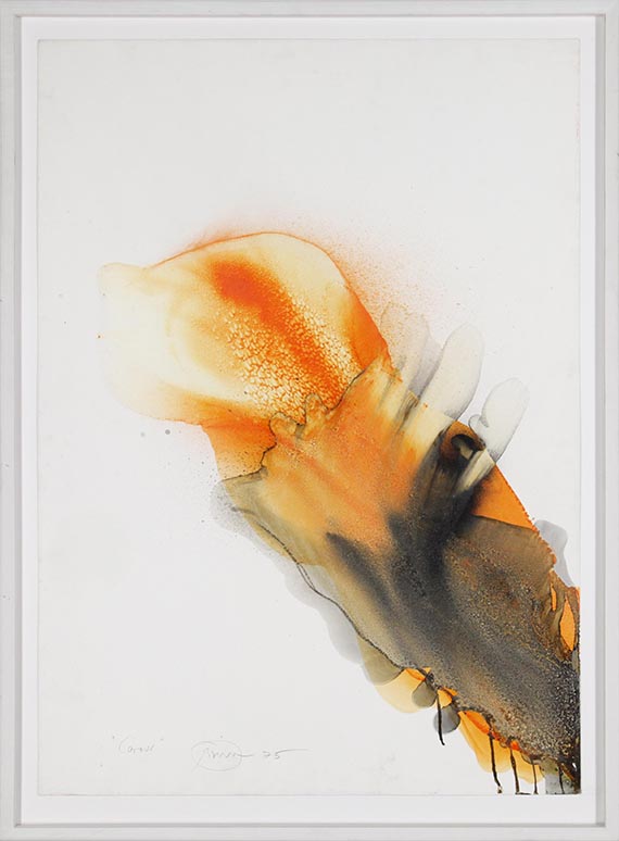 Otto Piene - Caress - Rahmenbild