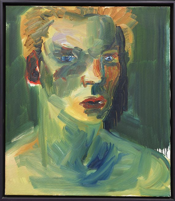 Rainer Fetting - Portrait Conrad - Rahmenbild