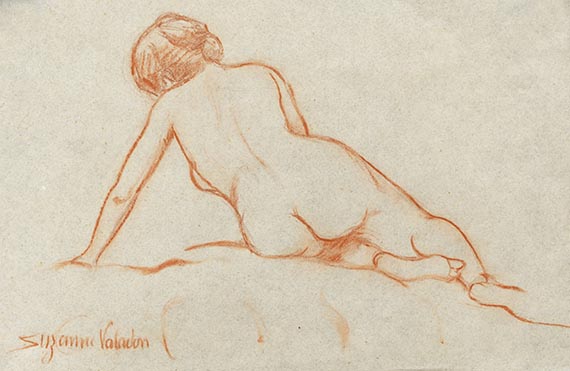 Suzanne Valadon - Weiblicher Rückenakt
